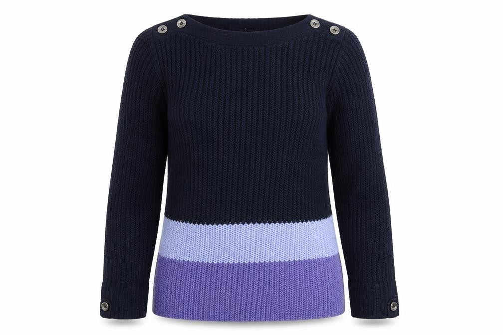 Womens UK Size 10 BHS Blue Pullover Jumper
