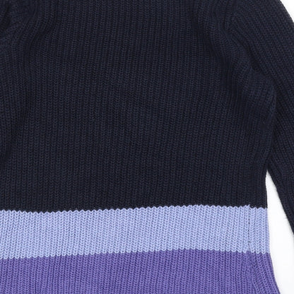Womens UK Size 10 BHS Blue Pullover Jumper