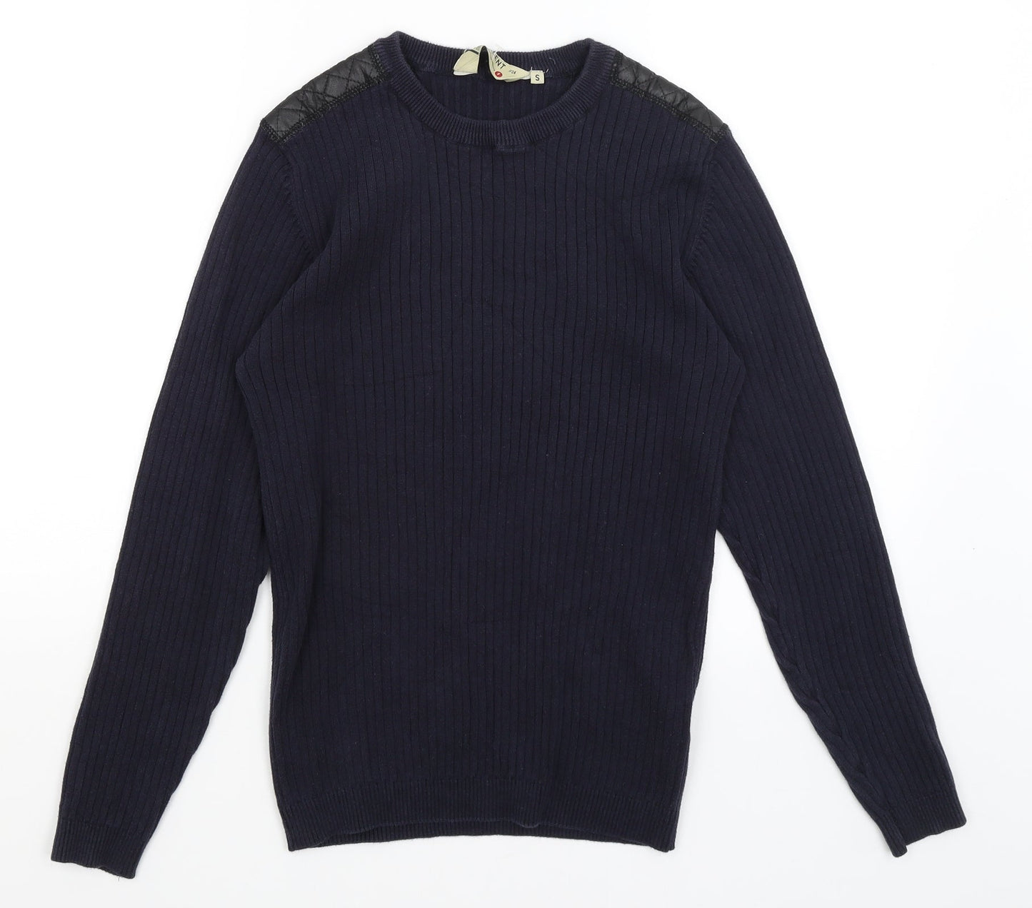 Dissident Mens Blue   Pullover Jumper Size S