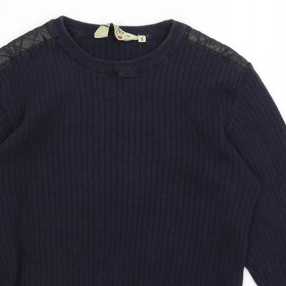 Dissident Mens Blue   Pullover Jumper Size S