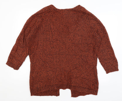 FOREVER 21 Womens Orange   Cardigan Jumper Size S