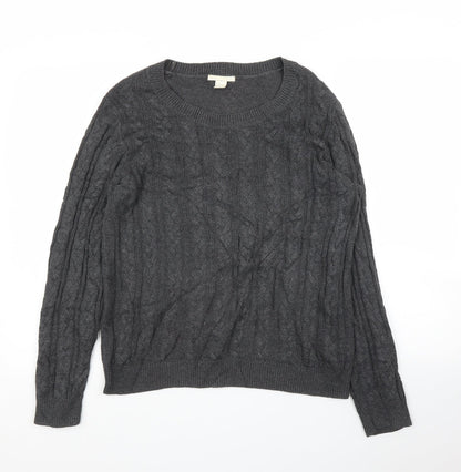 H&M Mens Grey   Pullover Jumper Size M