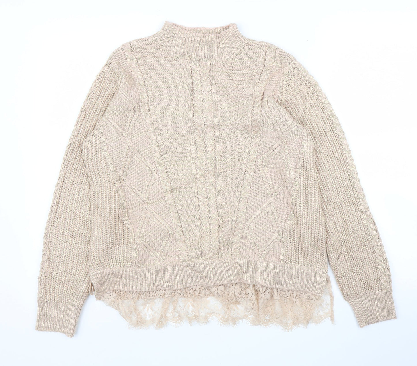 Womens UK Size 12 Very Pink Pullover Jumper
