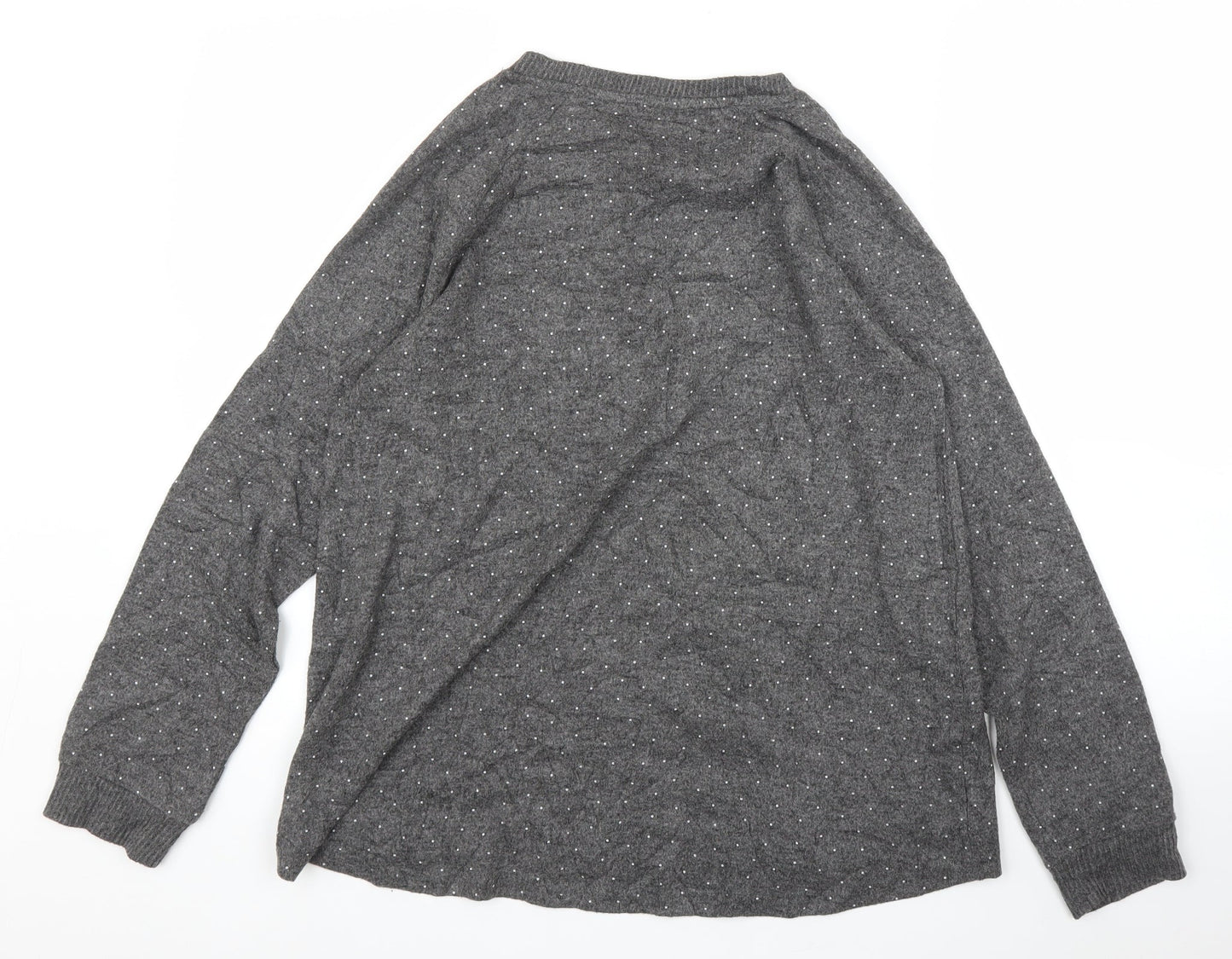 Primark Womens Grey   Pullover Jumper Size 12