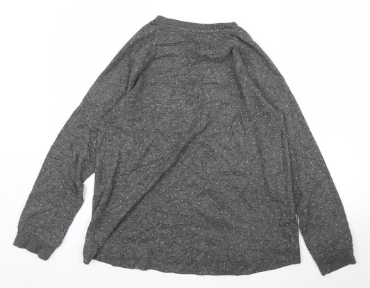 Primark Womens Grey   Pullover Jumper Size 12