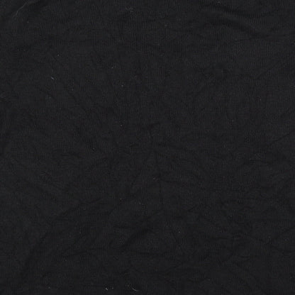Womens UK Size S H&M Black Basic Blouse