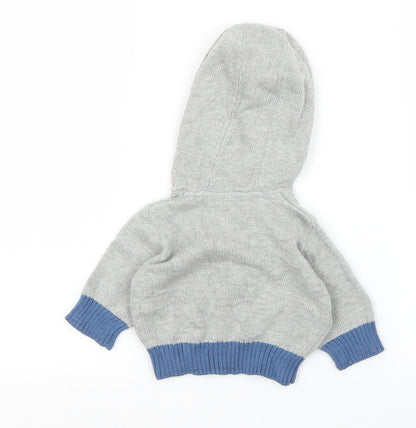TU Boys Grey   Pullover Jumper Size 0-3 Months