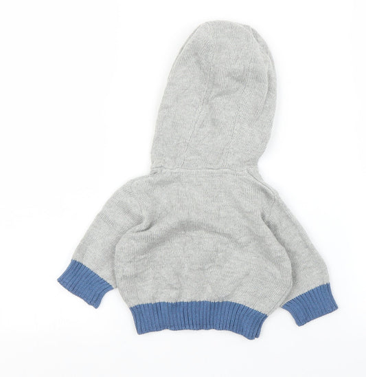 TU Boys Grey   Pullover Jumper Size 0-3 Months