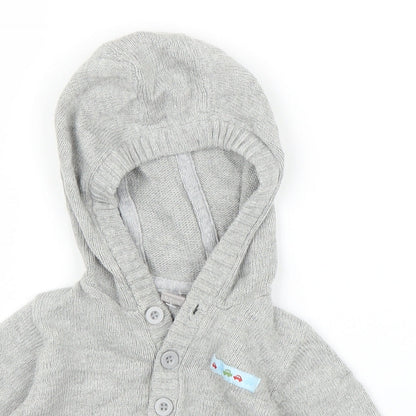 TU Boys Grey   Pullover Jumper Size 0-3 Months