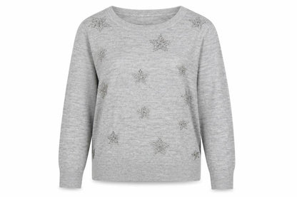 Womens UK Size M M&S Grey Pullover Jumper