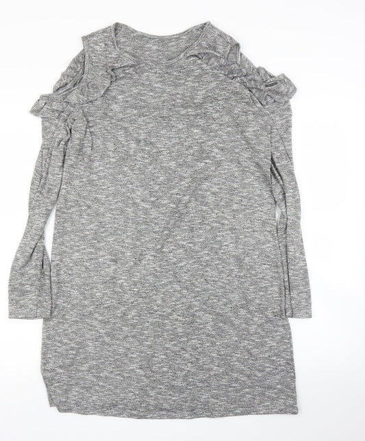 Preworn Womens Grey   Jumper Dress  Size L