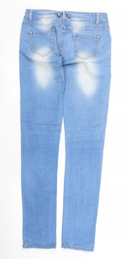 Re-dress Womens Blue  Denim Skinny Jeans Size 28 in L32 in