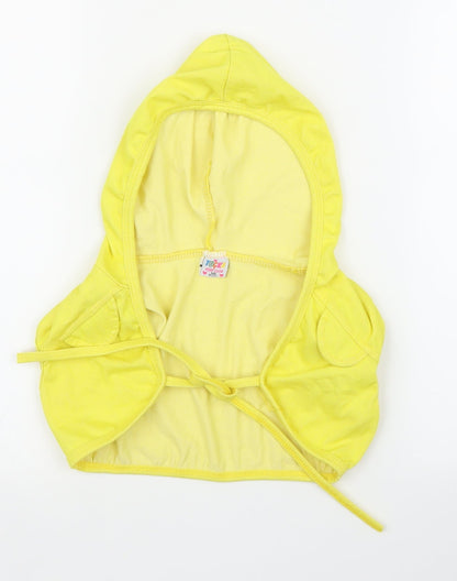 Tocka Girls Yellow   Wrap Hoodie Size 10 Years