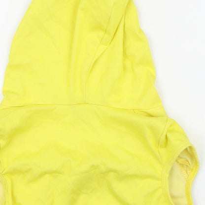 Tocka Girls Yellow   Wrap Hoodie Size 10 Years