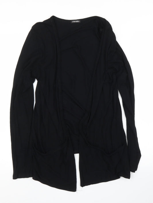 Chemistry Womens Black   Cardigan Jumper Size M