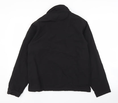 Uneek Womens Black   Full Zip Jumper Size S