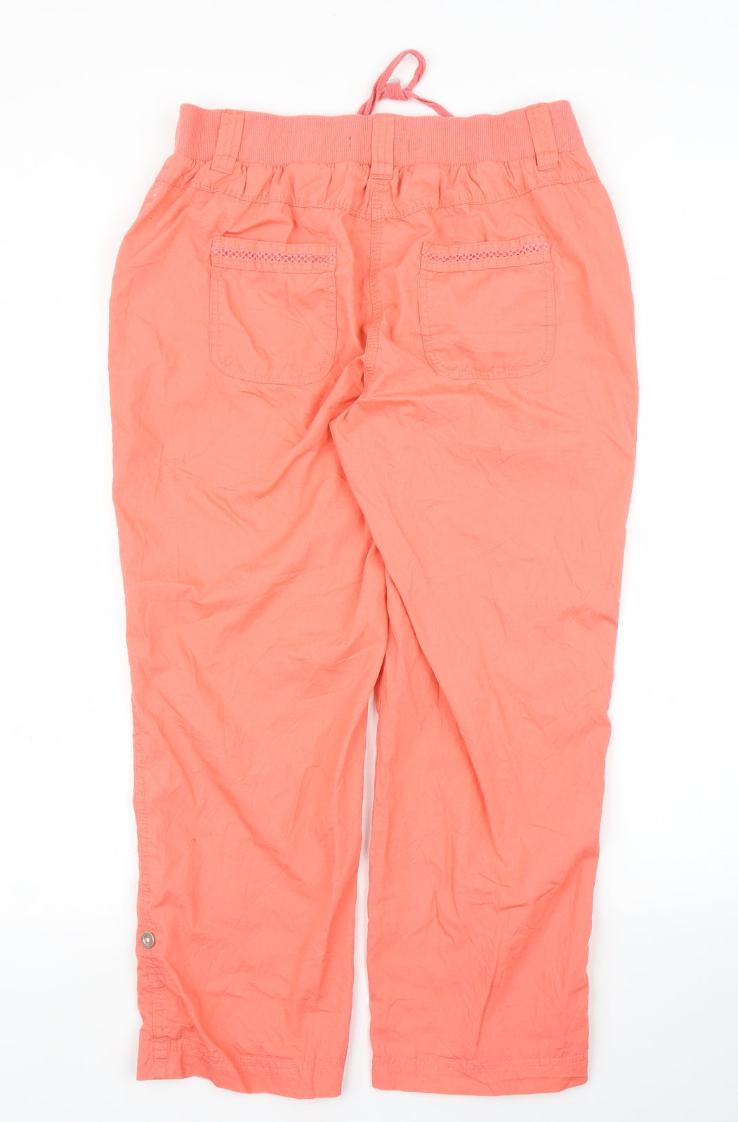 George Womens Pink   Capri Trousers Size 10 L24 in