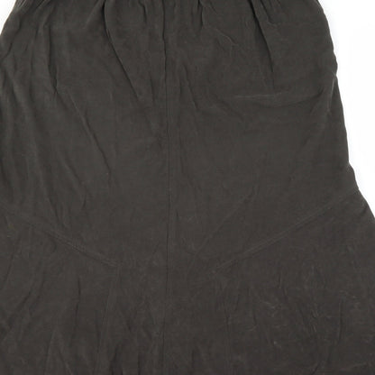 Damart Womens Grey   Trumpet Skirt Size 14