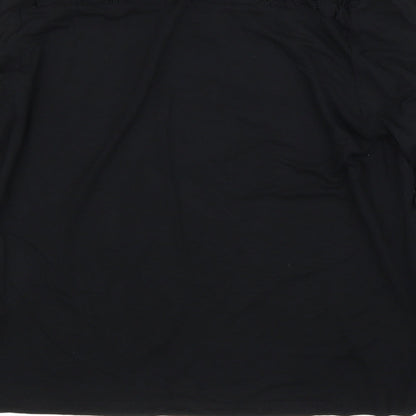 Womens UK Size 16 M&S Black Basic Blouse