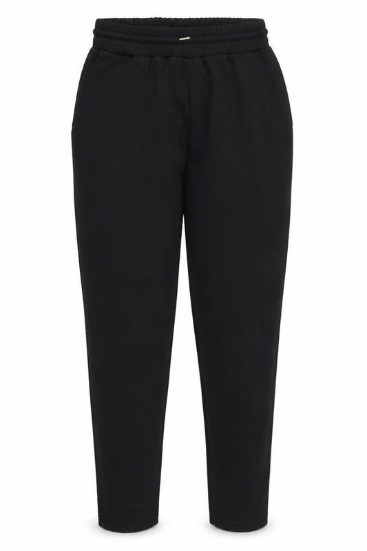 Womens UK Size S River Island Regular Fit Carrot Black Trousers