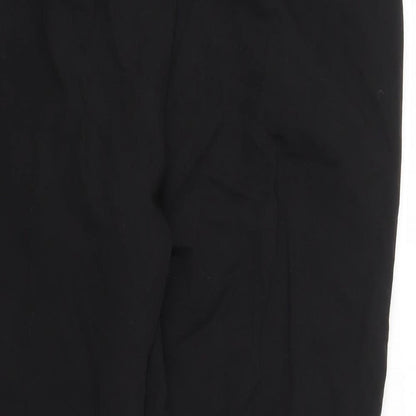 New Look Womens Black   Capri Trousers Size 10 L23 in