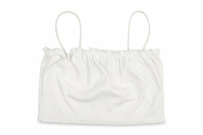 Womens UK Size 8 Nasty Gal White Cropped Tank
