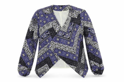 Womens UK Size 10 New Look Blue Jacket