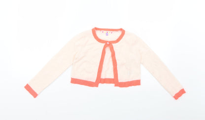 John Lewis Girls Multicoloured   Cape Jumper Size 6-7 Years