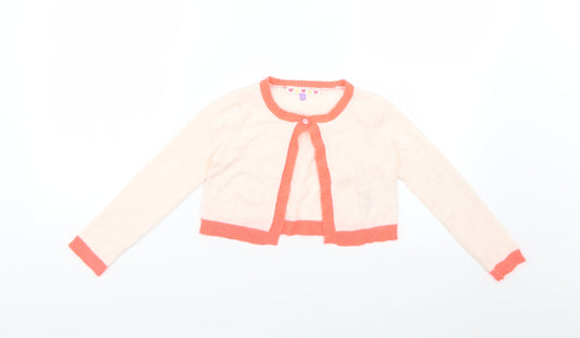 John Lewis Girls Multicoloured   Cape Jumper Size 6-7 Years