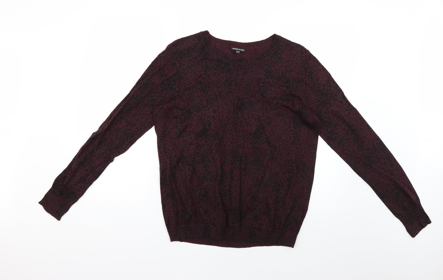 Womens UK Size 14 Warehouse Purple Pullover Jumper