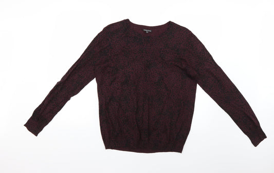 Womens UK Size 14 Warehouse Purple Pullover Jumper