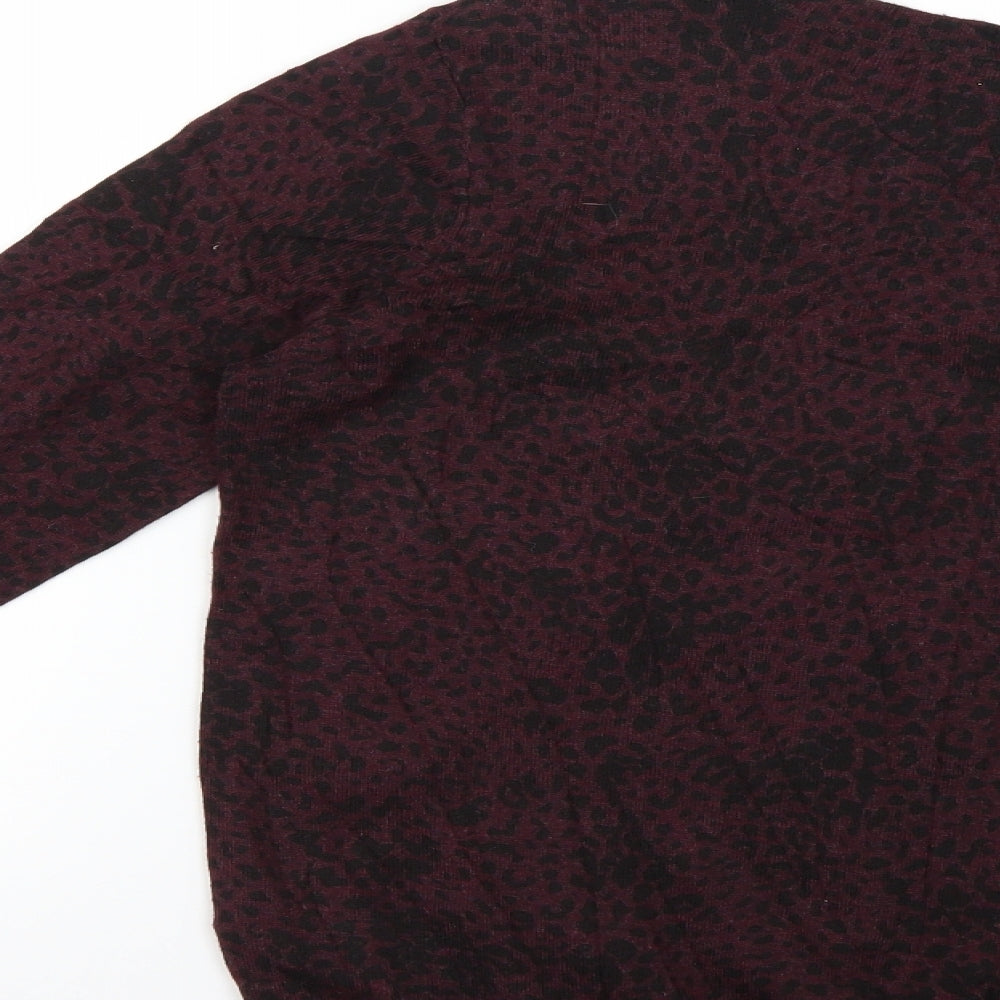 Womens UK Size 14 Warehouse Purple Pullover Jumper