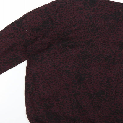 Womens UK Size 14 Warehouse Purple Pullover Jumper