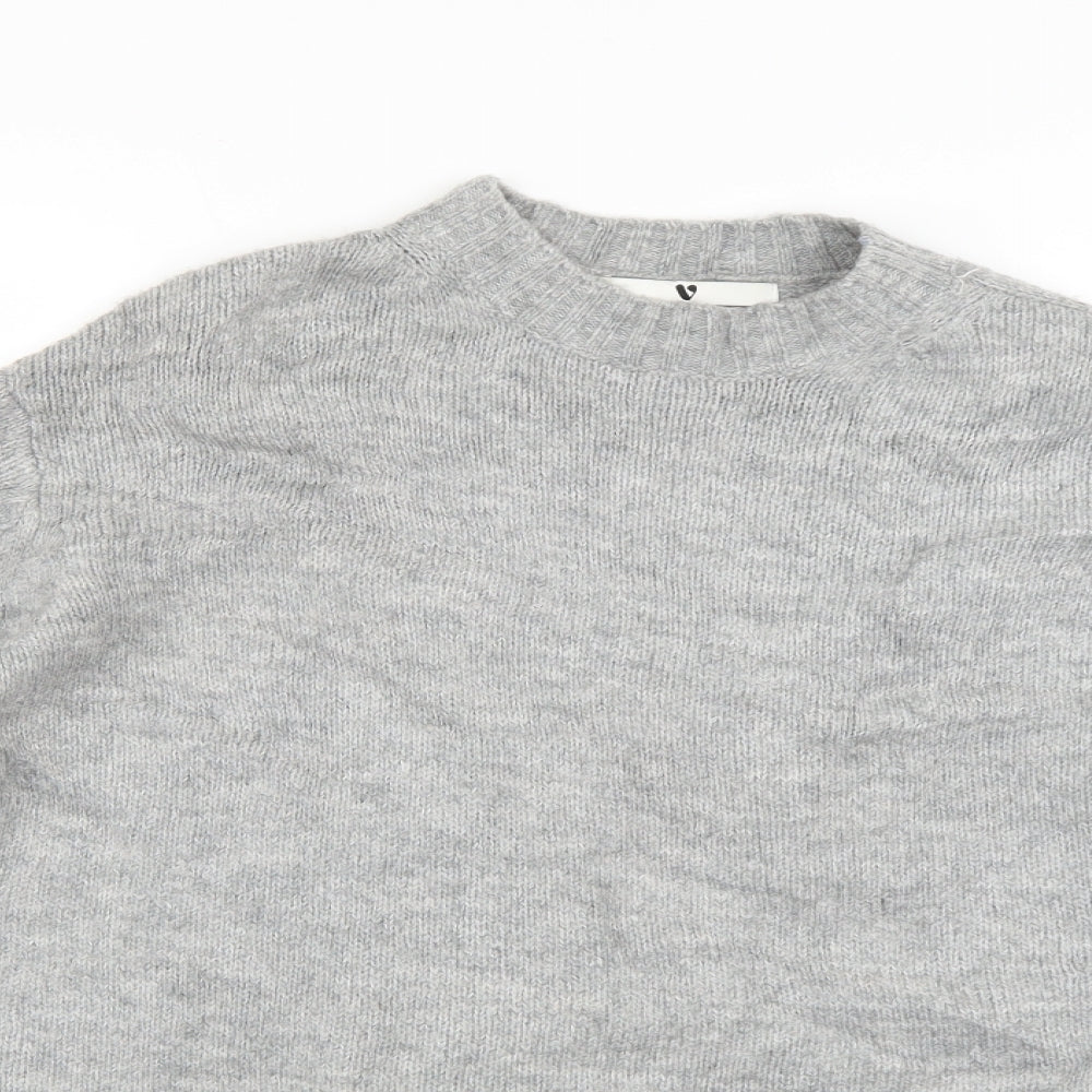Womens UK Size S Very Grey Pullover Jumper