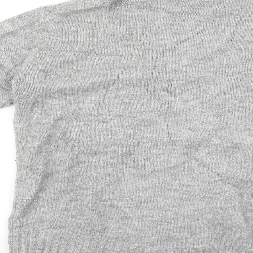 Womens UK Size S Very Grey Pullover Jumper