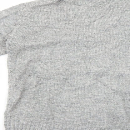 Womens UK Size S Very Grey Pullover Jumper