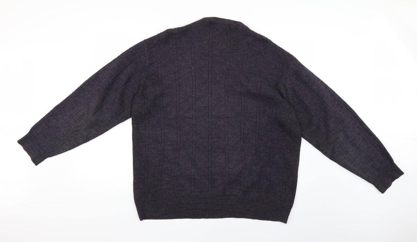 EWM Mens Grey   Pullover Jumper Size L