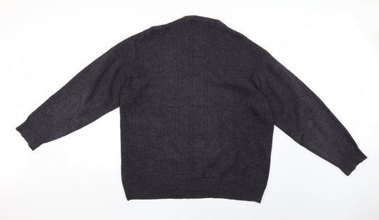 EWM Mens Grey   Pullover Jumper Size L