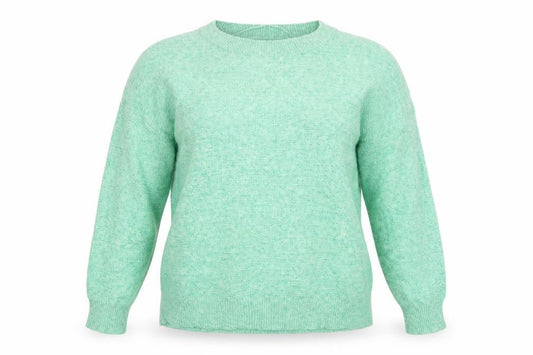 Front view of Vera Moda women’s green jumper, size L