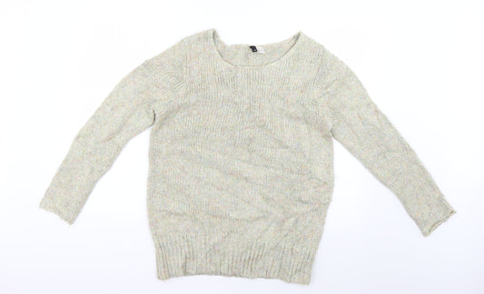 Womens UK Size 12 H&M Multicoloured Pullover Jumper
