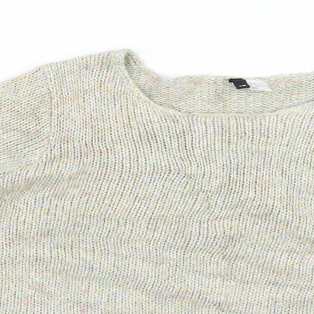 Womens UK Size 12 H&M Multicoloured Pullover Jumper
