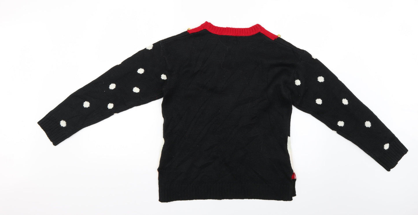 FOREVER 21 Womens Multicoloured Geometric  Pullover Jumper Size S