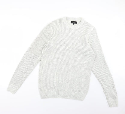 Womens UK Size M NEXT Grey Pullover Jumper