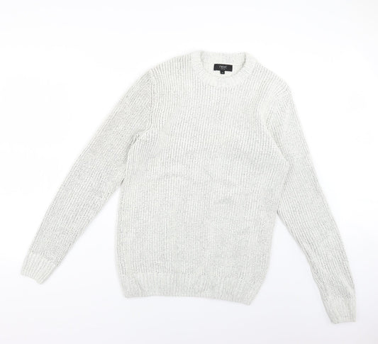 Womens UK Size M NEXT Grey Pullover Jumper