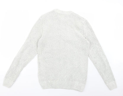 Womens UK Size M NEXT Grey Pullover Jumper