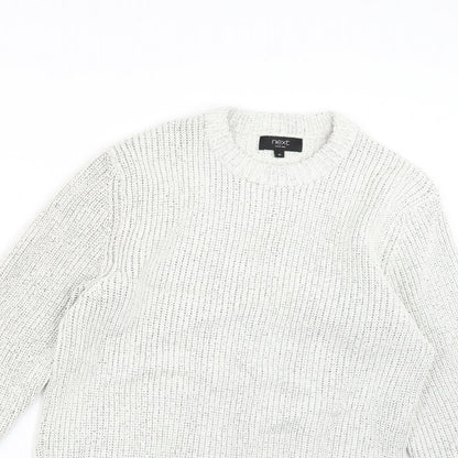 Womens UK Size M NEXT Grey Pullover Jumper