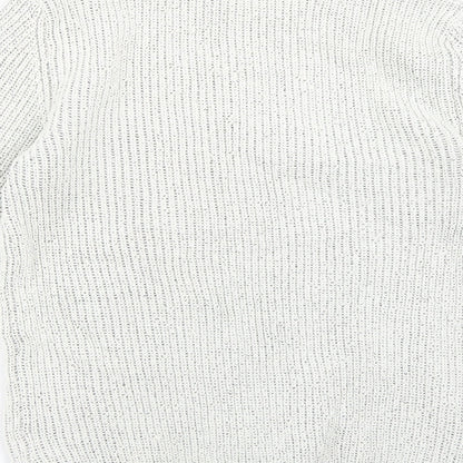 Womens UK Size M NEXT Grey Pullover Jumper