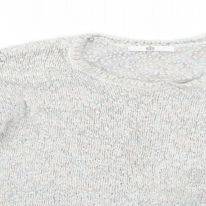 Marks and Spencer Girls Grey   Pullover Jumper Size 13-14 Years