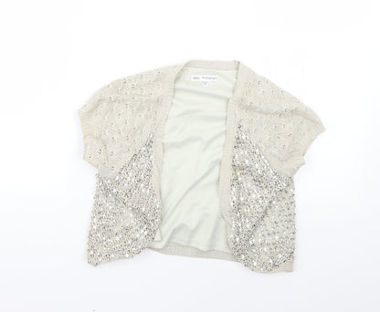 Autograph Girls Beige   Cape Jumper Size 9-10 Years