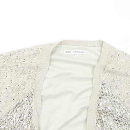 Autograph Girls Beige   Cape Jumper Size 9-10 Years